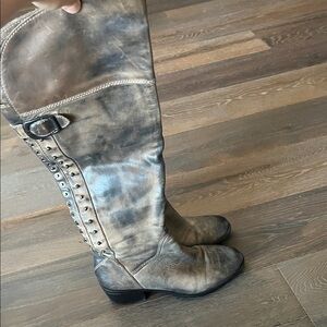 Vince Camuto Brown Heeled Boots